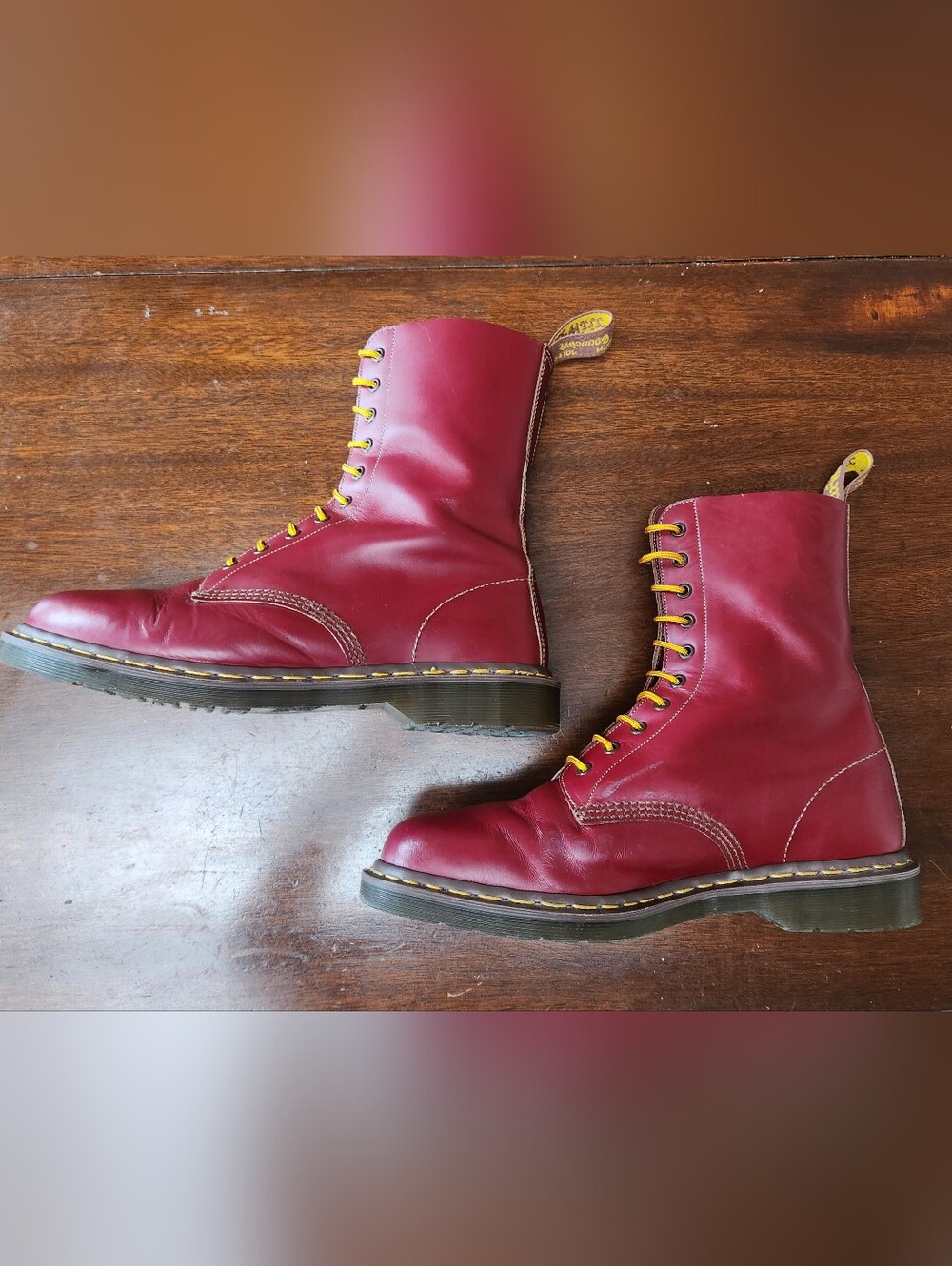 Made In England Doc Martens Boot - Picture 5 of 10